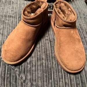 Ugg burnt cedar ultra mini boots